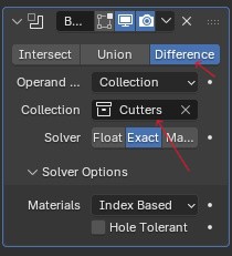 Like in Womp - all of the divets and cuts are actually just other primitive shapes that have been boolean'd out of the main polyhedra
